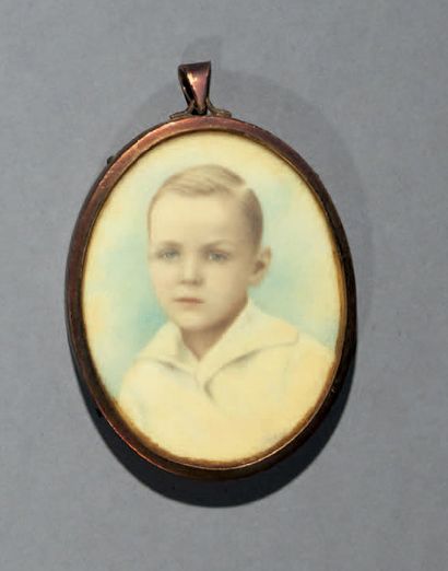 null 
Miniature oval portrait painted on ivory of Count Kyril Mikhailovich NIRODE...