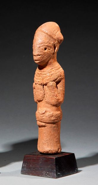  Nok Statuette Nigeria Terracotta H. 16.5...