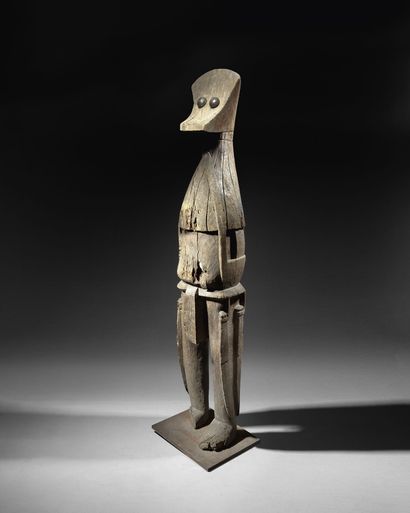 null Decorative object from the Senufo land, Ivory Coast
Wood, metal
H. 160 cm
Decorative...
