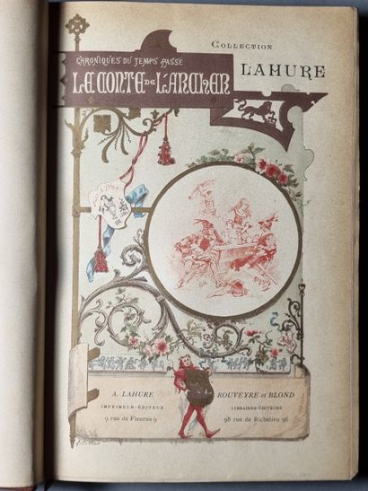 null SILVESTRE (Armand). Le Conte de l’Archer. Paris, Lahure Rouveyre & Blond, 1883....