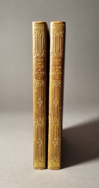 null SAND (George). La Mare au diable. Paris, Desessart, 1846. 2 volumes in-8, half...