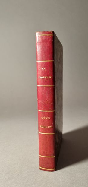 null MÉRIMÉE (Prosper). La Jaquerie, feudal scenes. Paris, Brissot-Thivars, 1828....