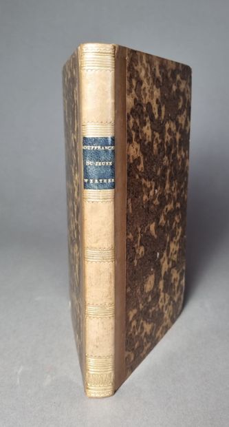  GOETHE. Les Souffrances du jeune Werther. Paris, P. Didot l’aîné, 1809. In-8, demi-veau,...