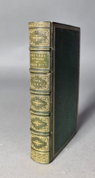 null BOILEAU (Nicolas). Various works. Paris, Denys Thierry, 1685. In-12, green morocco,...