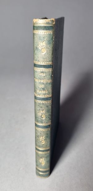 null BARBEY D’AUREVILLY (Jules). Les Prophètes du passé. Paris, Louis Hervé, 1851....