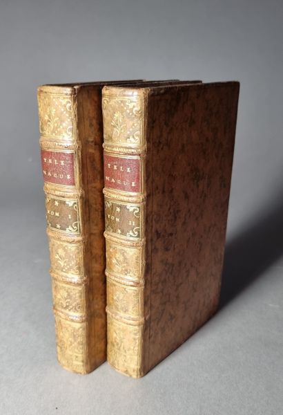  FÉNELON. Télémaque, fils d’Ulysse. Paris, J. Barbou, 1757. _x000D_ 
2 volumes in-12,...