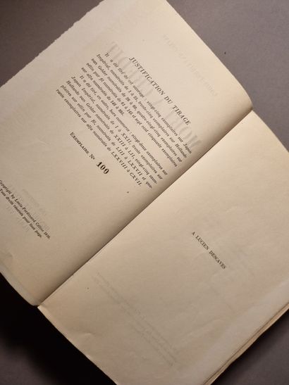 null CÉLINE (Louis-Ferdinand). Mort à crédit. Denoël et Steele, 1936. In-8, broché._x000D_

Édition...