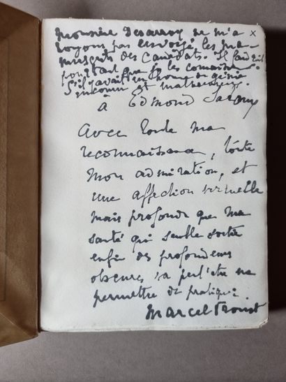  PROUST (Marcel). À la recherche du temps perdu. Paris, Gallimard, 1913-1927. 13...