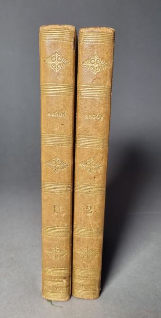 null BALZAC (Honoré de). Argow le pirate. Paris, Souverain, 1837. 2 volumes in-8,...