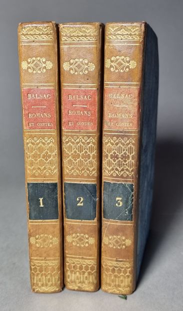 null BALZAC (Honoré de). Romans et contes philosophiques. Third edition. Paris, Charles...