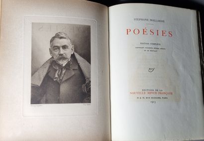 null MALLARMÉ (Stéphane). Poésies. Paris, la Nouvelle revue française, 1913. In-4,...