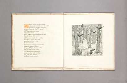  VERHAEREN (Émile). Almanach. Bruxelles, Dietrich et Cie ; Paris, L’Estampe originale,...
