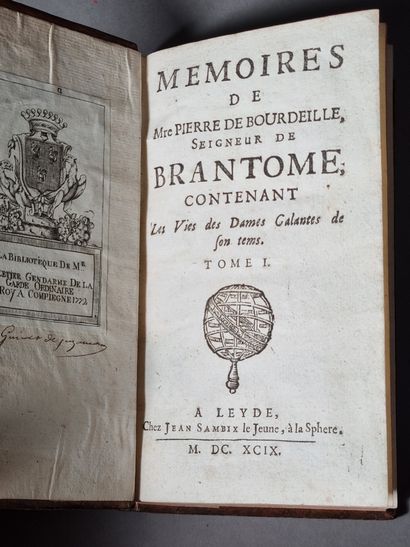 null BRANTÔME. Memoirs containing the Lives of the Gallant Ladies. Leiden, Jean Sambix...