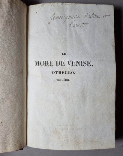 VIGNY (Alfred de Vigny). Le More de Venise,...