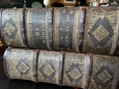 MORERY, Louis. Le Grand Dictionnaire historique.
Amsterdam, Boom van Someren, 1694....