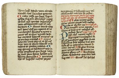  [MANUSCRIT]. [CISTERCIANS]. Diurnal (Cistercian usage) In Latin (with some rubrics...