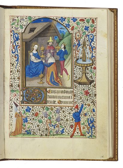  CLERMONT-FERRAND HOURS : " PASCAL HOURS Book of Hours (for the use of Clermont-Ferrand)....