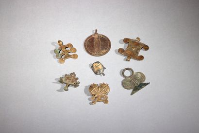 null Seven pendants

Burkina Faso

Bronze

L. 4 to 7,8 cm



Set of seven bronze...