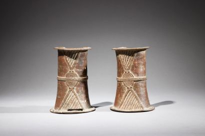 null Pair of Gurunsi anklets

Burkina Faso

Bronze

H. 15.2 cm each



Pair of Gurunsi...