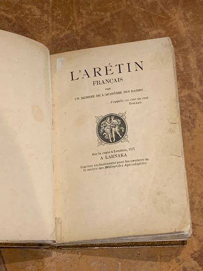 null L'Arétin Français, by a member of the Académie des Dames
On the copy in London,...