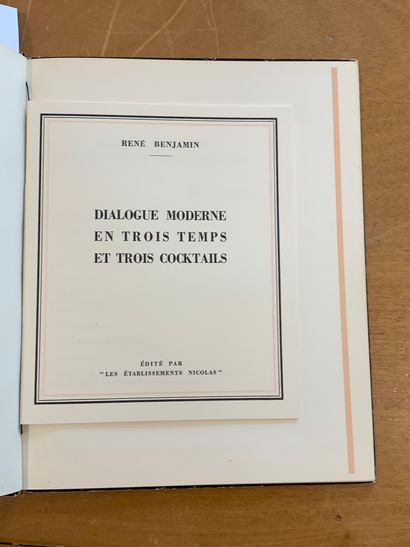 Paul IRIBE Rose et noir, le mauvais génie
Paris, Nicolas éditeur,1931. Plaquette...