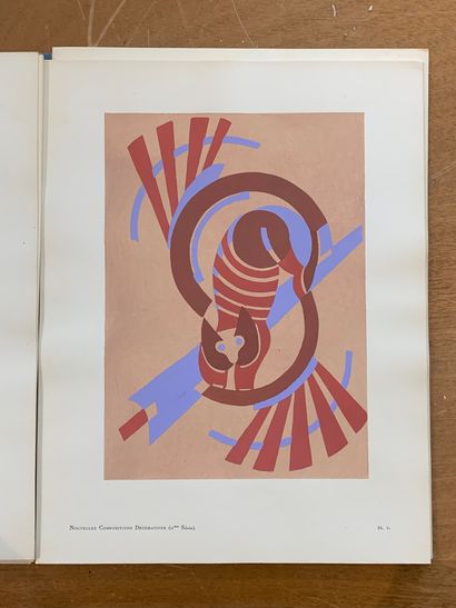 Serge GLADKY Nouvelle compositions décoratives 2ème série
Paris, éditions Charles...