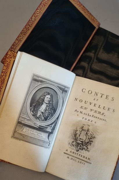 LA FONTAINE (Jean de). Contes et nouvelles en vers. Amsterdam, s.n., 1762. 2 volumes...