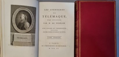 FENELON. Les Aventures de Télémaque, fils d'Ulysse. Paris, De l'Imprimerie de Monsieur,...