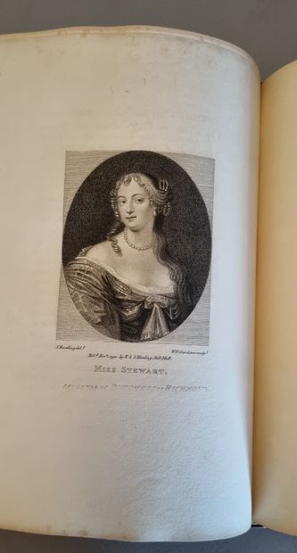 HAMILTON (Antoine). Mémoires du comte de Grammont. Londres, Edwards, s.d. [1793]....