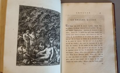 GESSNER (Salomon). Œuvres, traduits de l'allemand. Zurich, Chez l'Auteur, 1777. 2...