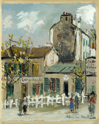 VERTEX (Jean). Le Village inspiré. Chronique de la bohême de Montmartre (1920-1950)....