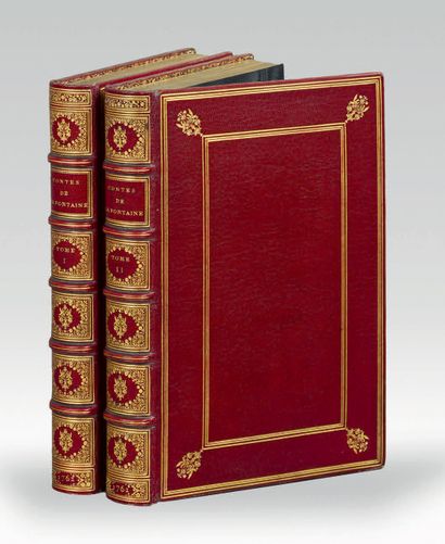 LA FONTAINE (Jean de). Contes et nouvelles en vers. Amsterdam, s.n., 1762. 2 volumes...