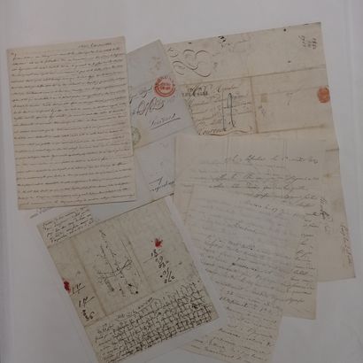 null [Army of Spain] Correspondence of soldiers for the period of the Second Restoration....