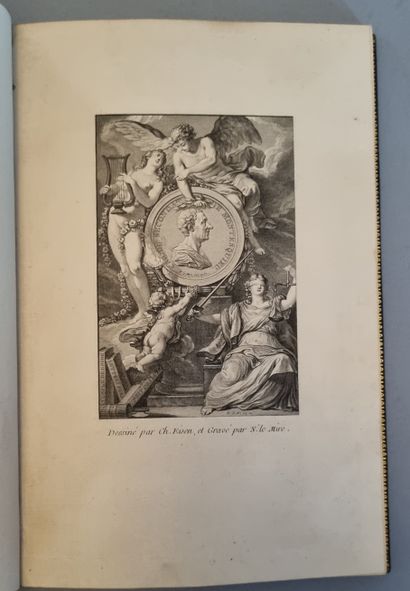 MONTESQUIEU. Le Temple de Gnide. Nouvelle édition. Paris, Le Mire, 1772. Grand in-8,...