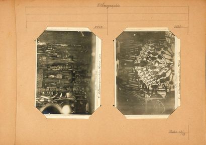 null Set of eight photographs mounted on 4 plates
Seven unpublished views of the...