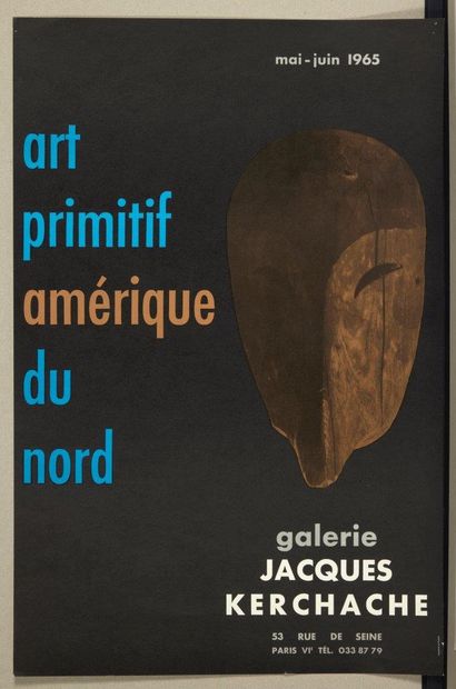 null Cinq affiches d'expositions à la galerie Jacques Kerchache ou autour de la collection...