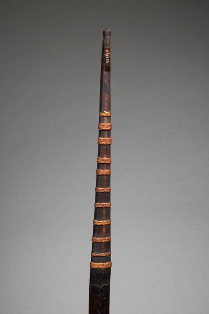 null Bow
Papua New Guinea, Indonesian zone
Wood, H. 98 cm
Provenance :
- Galerie...