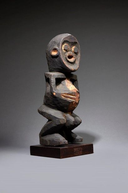 null Mambila statue Nigeria
Wood
H. 33,5 cm
Sculpture representing an anthropomorphic...