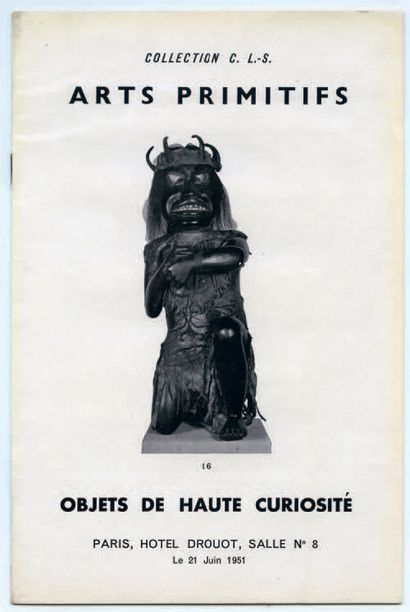 null Sale catalog of the mythical Lévi-Strauss collection
Collection Claude Lévi-Strauss,...