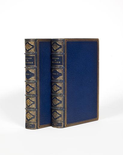 MOLIERE Oeuvres.
A Paris, chez Guillaume de Luyne, 1666.
2 volumes in-12 (145 x 85...