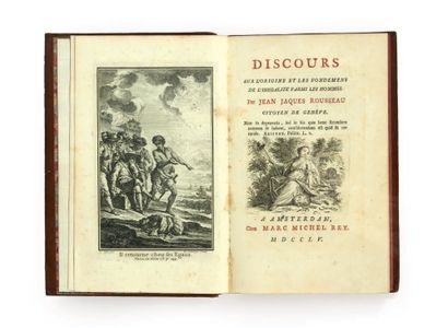 Rousseau, Jean-Jacques Discours sur l'origine et les fondements de l'inégalité parmi...