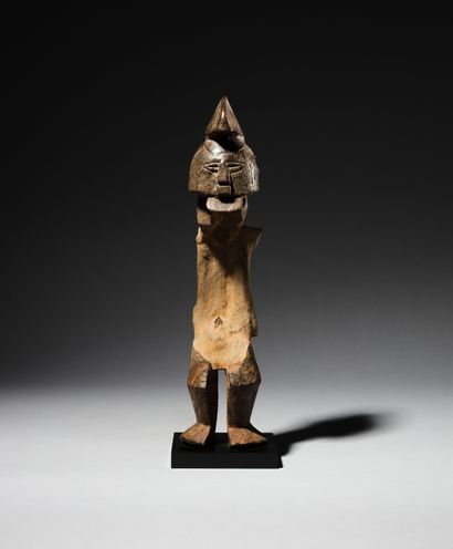 null Statuette Teke, République démocratique du Congo
Bois
H. 31 cm
Provenance :
-...