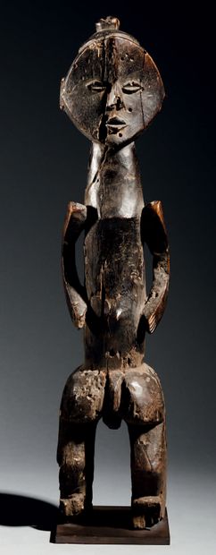 null Statue d'ancêtre Montol, Nigéria
Bois
H. 53 cm
Le style de cet objet est caractéristique...