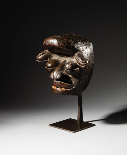 null Dyeponyo Wé-Guéré mask, Ivory Coast
Wood
H. 25 cm
Provenance :
- Former collection...