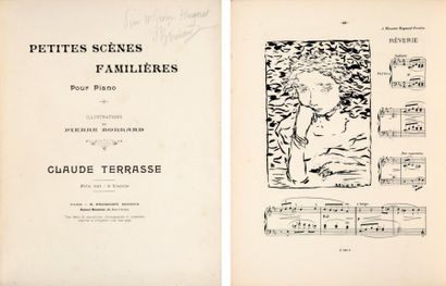 PIERRE BONNARD (1867-1947) BONNARD (Pierre) - TERRASSE (Claude) Petites scènes familières...