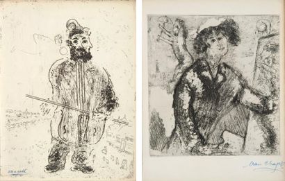 CHAGALL (Marc) - SCHWOB (René) Chagall et l'Ame Juive. Paris, Roberto A Corrêa, 1931....
