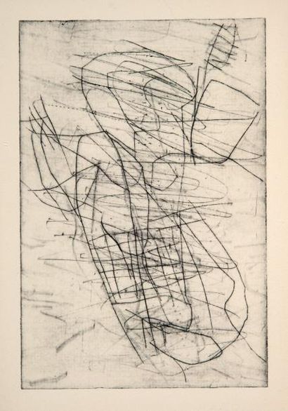 DUBUFFET (Jean) Couinque. Alès, P. A. B., [1963]. In-12 (222 x 166 mm), broché. Edition...