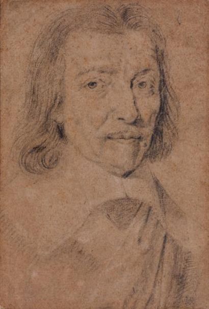 PHILIPPE DE CHAMPAIGNE (BRUXELLES 1602 - PARIS 1674) Portrait de Charles de Valois,...
