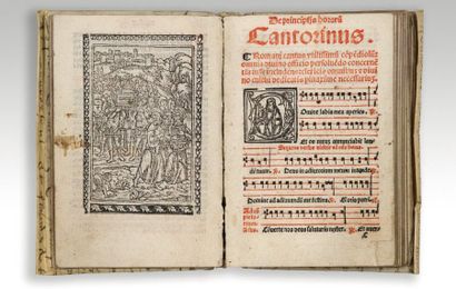 null [CHANT LITURGIQUE]. - Cantorinus ad eorum instructionem. [Au colophon]: Venise,...