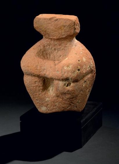 null Statue anthropomorphe Culture Tiahuanaco, région du lac Titicaca, Bolivie 500-900...